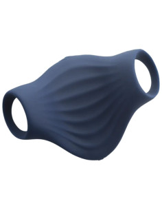 ROCKS OFF PALM MASTURBADOR VIBRADOR FLEXIBLE AZUL 2