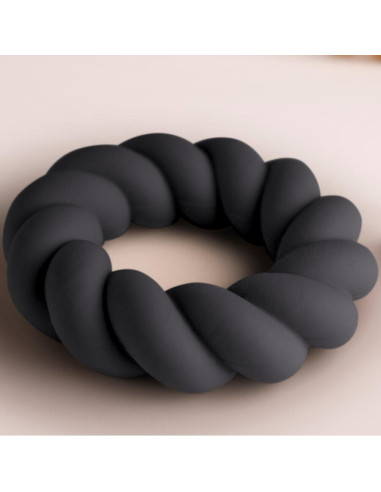 ROCKS OFF TWIST ANILLO MASTURBADOR SILICONA NEGRO