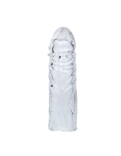 BAILE FUNDA ROSA PENE SILICONA ESTIMULANTE 13 CM 2