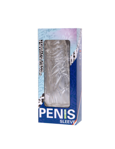 BAILE FUNDA ROSA PENE SILICONA ESTIMULANTE 13 CM