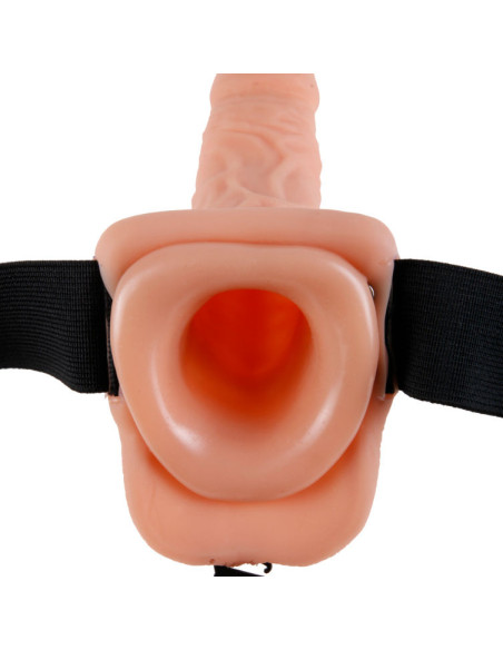 FETISH FANTASY SERIES 9 HOLLOW STRAP ON WITH BALLS 229CM NATURAL FETISH FANTASY SERIES 9 HOLLOW STRAP ON WITH BALLS 229CM NATURAL