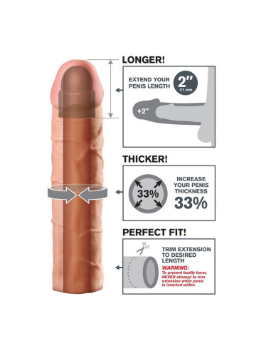 FANTASY X TENSIONS PERFECT 2 EXTENSION PARA EL PENE
