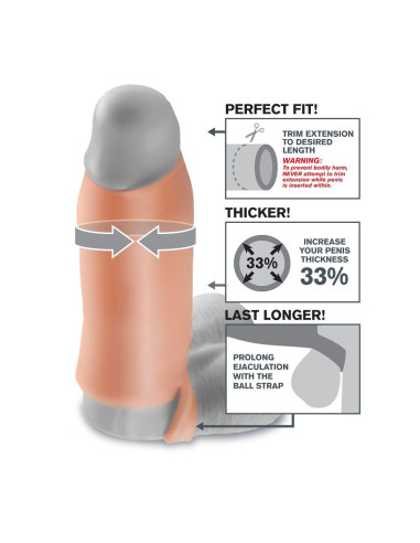 FANTASY X TENSIONS REAL FEEL EXTENSION DE PENE XL