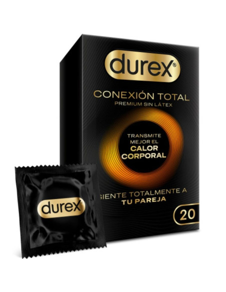 DUREX CONEXIAN TOTAL ULTRA FINO PLUS SIN LATEX 20 UNIDADES
