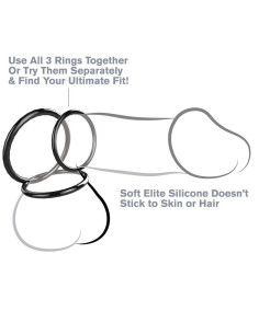 FANTASY C RINGZ SET ANILLAS SILICONA STAMINA 2