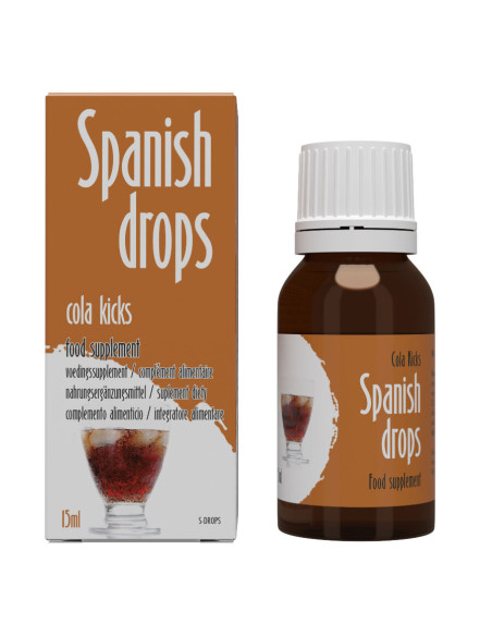 COBECO SPANISH DROPS COLA KICKS GOTAS ESTIMULANTES 15 ML
