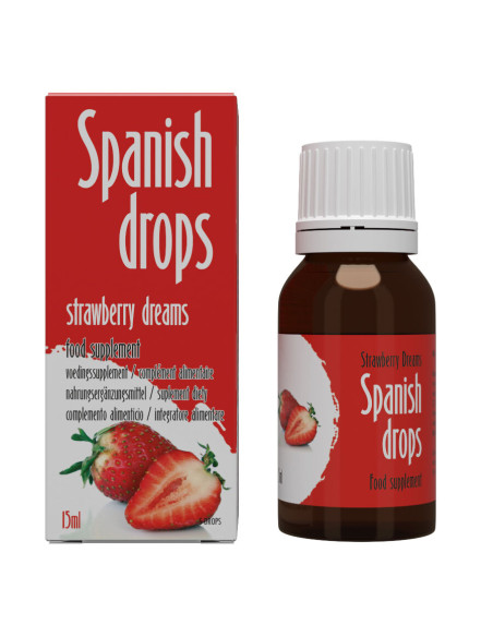 COBECO SPANISH DROPS FRESA DREAMS GOTAS ESTIMULANTES 15 ML