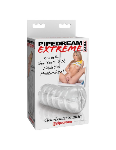 EXTREME TOYZ MASTURBADOR VAGINA TRANSPARENTE
