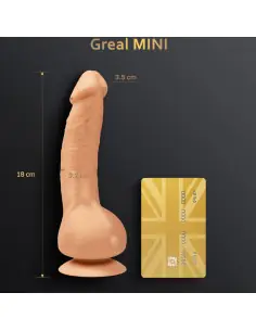 G VIBE GREAL MINI DILDO VIBRADOR SILICIONA NATURAL 2