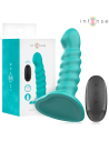 INTENSE BUFFY VIBRADOR TALLA S DISEAO EN ESPIRAL 10 VIBRACIONES AZUL CONTROL REMOTO