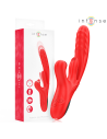 INTENSE ROSALIA VIBRADOR MULTIFUNCIAN 3 EN 1 ROJO