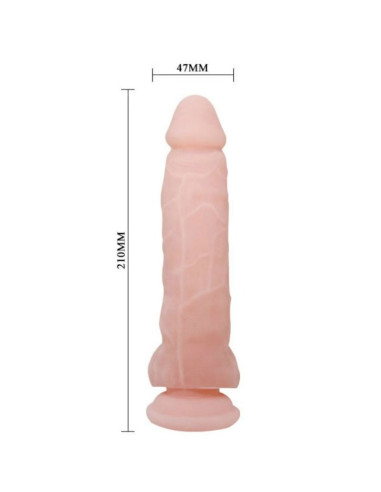 BAILE SUPER DILDO REALISTICO NATURAL 215 CM