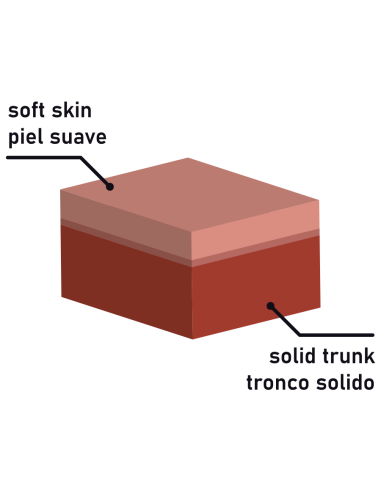 ROCKARMY SHERMAN DILDO REALISTA DUAL DENSITY 24 CM O 462 CM