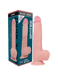 ROCKARMY SPITFIRE DILDO REALISTICO LIQUID SILICONE 21 CM O 462 CM