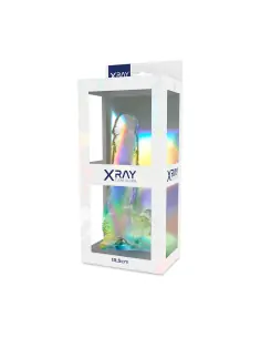 X RAY CLEAR DILDO REALISTA TRANSPARENTE 185 CM O 38 CM 2