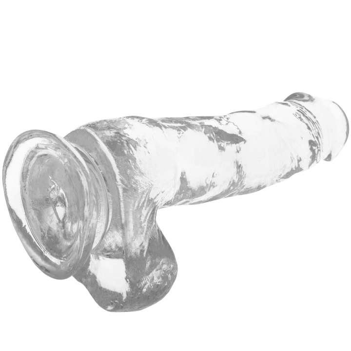 X RAY CLEAR DILDO REALISTA TRANSPARENTE 185 CM O 38 CM