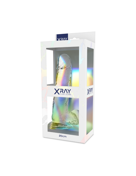 X RAY CLEAR DILDO REALISTA TRANSPARENTE 20 CM O 45 CM X RAY CLEAR DILDO REALISTA TRANSPARENTE 20 CM O 45 CM