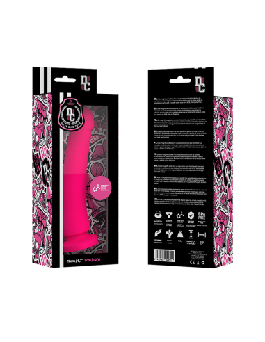 DELTA CLUB DILDO REALISTA ROSA SILICONA MEDICA 17 CM O 3 CM