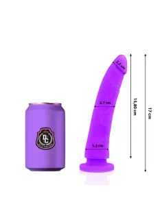 DELTA CLUB DILDO REALISTA LILA SILICONA MEDICA 17 CM O 3 CM