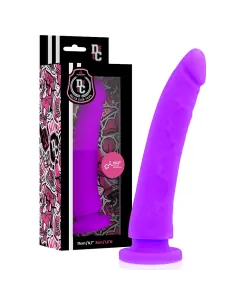 DELTA CLUB DILDO REALISTA LILA SILICONA MEDICA 17 CM O 3 CM 2