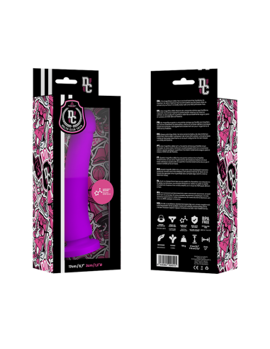 DELTA CLUB DILDO REALISTA LILA SILICONA MEDICA 17 CM O 3 CM
