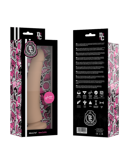 DELTA CLUB DILDO REALISTA NATURAL SILICONA MEDICA 20 CM O 4 CM DELTA CLUB DILDO REALISTA NATURAL SILICONA MEDICA 20 CM O 4 CM