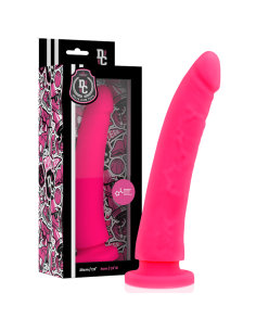 DELTA CLUB DILDO REALISTA ROSA SILICONA MEDICA 20 CM O 4 CM 2