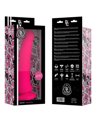 DELTA CLUB DILDO REALISTA ROSA SILICONA MEDICA 23 CM O 45 CM