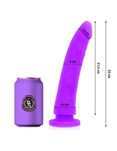 DELTA CLUB DILDO REALISTA LILA SILICONA MEDICA 23 CM O 45 CM