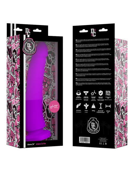 DELTA CLUB DILDO REALISTA LILA SILICONA MEDICA 23 CM O 45 CM DELTA CLUB DILDO REALISTA LILA SILICONA MEDICA 23 CM O 45 CM