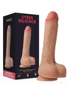 CYBER SILICOCK CONNOR REALISTICO SILICONA LIQUIDA 205 CM O 37 CM