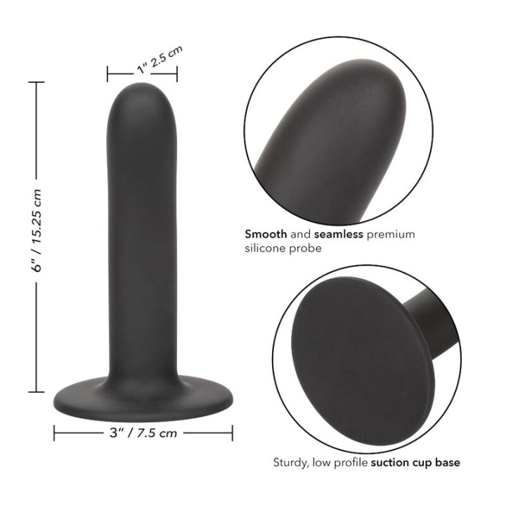 CALEXOTICS BOUNDLESS DILDO LISO 1525 CM COMPATIBLE CON ARNES