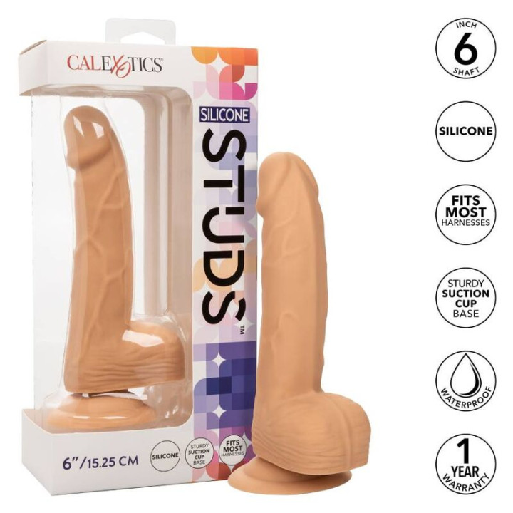 CALEXOTICS SILICONE STUDS 1524 CM SKIN