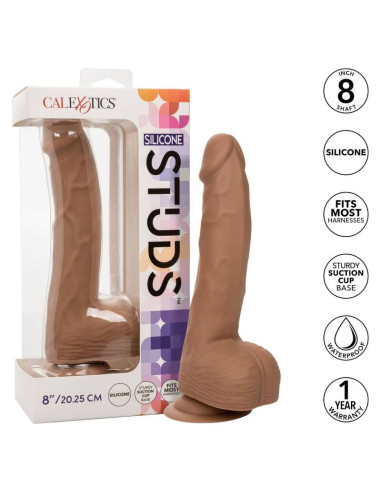 CALEXOTICS SILICONE STUDS 2032 CM BROWN