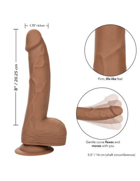 CALEXOTICS SILICONE STUDS 2032 CM BROWN CALEXOTICS SILICONE STUDS 2032 CM BROWN