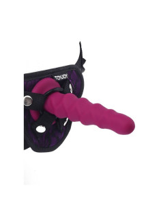 GET REAL RIBBED DONG 12 CM ROJO 2