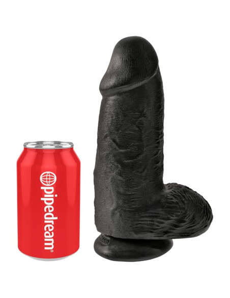 KING COCK PENE REALISTICO CHUBBY 23 CM NEGRO KING COCK PENE REALISTICO CHUBBY 23 CM NEGRO
