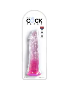 KING COCK CLEAR PENE REALISTICO 197 CM ROSA 2