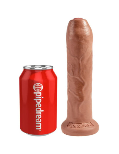 KING COCK PENE REALISTICO CON PREPUCIO 178 CM CARAMELO