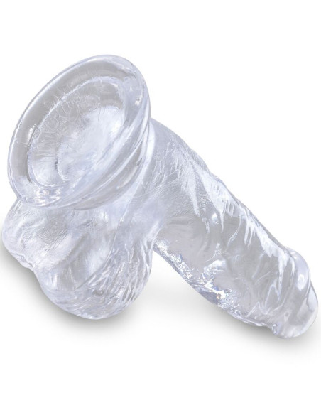 KING COCK CLEAR PENE REALISTICO CON TESTICULOS 101 CM TRANSPARENTE KING COCK CLEAR PENE REALISTICO CON TESTICULOS 101 CM TRANSPARENTE