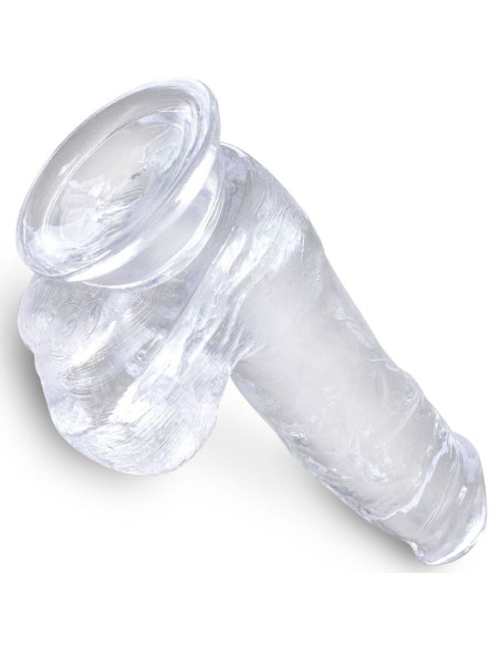 KING COCK CLEAR PENE REALISTICO CON TESTICULOS 135 CM TRANSPARENTE KING COCK CLEAR PENE REALISTICO CON TESTICULOS 135 CM TRANSPARENTE