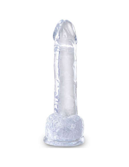 KING COCK CLEAR PENE REALISTICO CON TESTICULOS 152 CM TRANSPARENTE KING COCK CLEAR PENE REALISTICO CON TESTICULOS 152 CM TRANSPARENTE