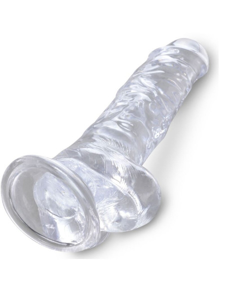 KING COCK CLEAR PENE REALISTICO CON TESTICULOS 165 CM TRANSPARENTE KING COCK CLEAR PENE REALISTICO CON TESTICULOS 165 CM TRANSPARENTE