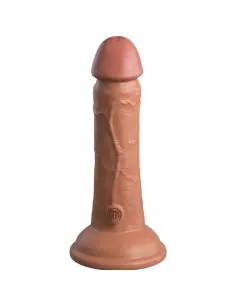 KING COCK ELITE DILDO REALISTICO VIBRADOR SILICONA 152 CM CARAMELO 2
