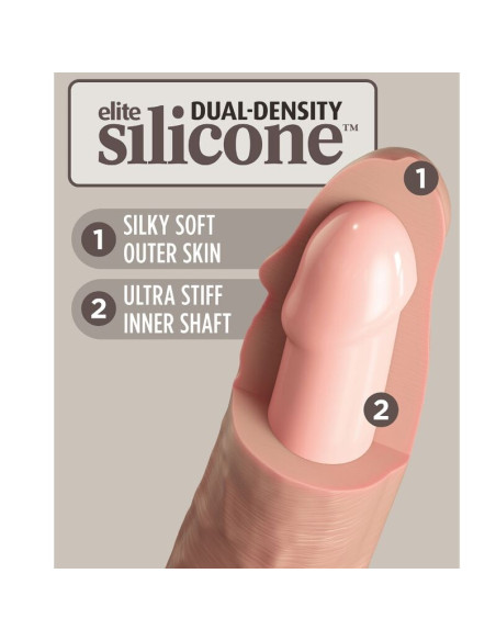 KING COCK ELITE DILDO REALISTICO VIBRADOR SILICONA 152 CM KING COCK ELITE DILDO REALISTICO VIBRADOR SILICONA 152 CM