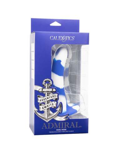 CALEXOTICS ADMIRAL SWIRL DILDO FLEXIBLE