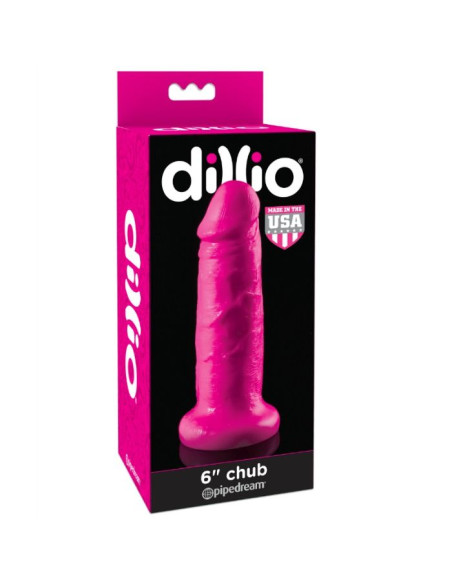 DILLIO DILDO CON VENTOSA CHUB 152 CM ROSA DILLIO DILDO CON VENTOSA CHUB 152 CM ROSA