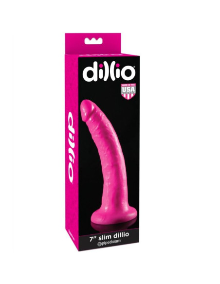 DILLIO DILDO CON VENTOSA 178 CM ROSA DILLIO DILDO CON VENTOSA 178 CM ROSA