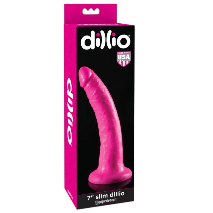 DILLIO DILDO CON VENTOSA 178 CM ROSA