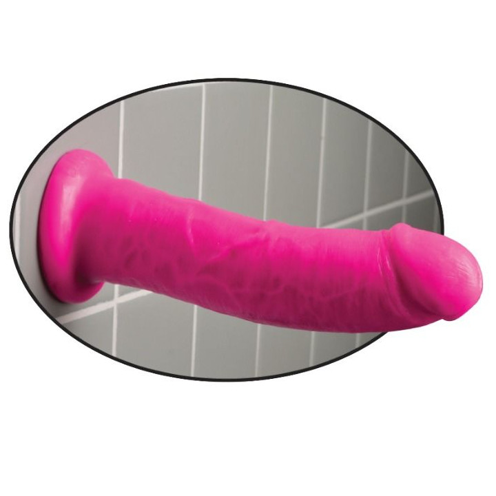 DILLIO DILDO CON VENTOSA 2032 CM ROSA